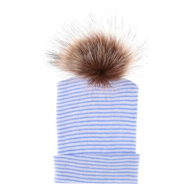 

Newborn Baby Knitted Hat Pompom Kids Winter Boys Girls Warm Caps Beanie