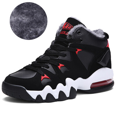

Couple models mens sports shoes suede casual shoes plus cotton cushion shoes mens shoes basketball shoes