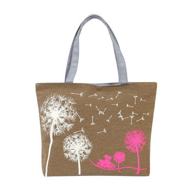 

Greensen Fashionable Printed Canvas Tote Bag Shopping Handbag Casual Shoulder Bag
