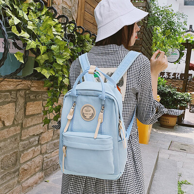 

Oxford Backpack Trend of Undergraduate Students Backpack Female Korean High Schools Ins Super-hot Shoulder Bag Female Sen Depart