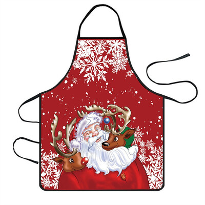 

Siaonvr Christmas Decoration Waterproof Apron Kitchen Aprons Dinner Party Apron