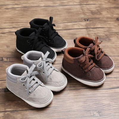 

Baby Prewalker Newborn Infant Kids Sports Casual Shoes Soft Sole Cloth Crib Shoes Flats Sneaker 0-18M