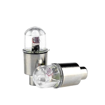 

2pcs Led Flash Lamp Tyre Tire Valve Caps Multiple Color Bike Car Motorcycle Wheel Hub Lights Auto Accessories Supplies