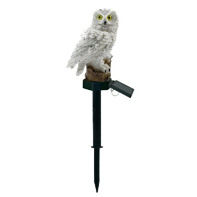 

Owl Solar Light With Solar Panel IP65 Water Resistance for Garden Patio Yard Courtyard Path Brown