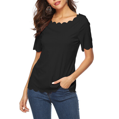 

Nomeni Women Summer Casual Short Sleeve T Shit Blouse Tops Blouse