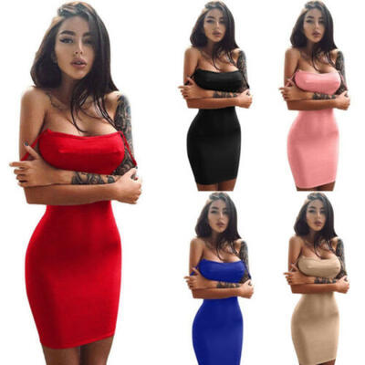 

Sexy Women Bodycon Slim Short Dress Evening Cocktail Party Clubwear Summer XX