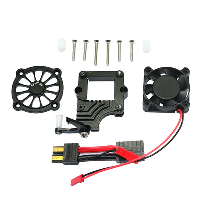 

Tailored GPM Aluminum Alloy Motor Cooling Fan Easy Switch Set For Traxxas TRX-4 Racer