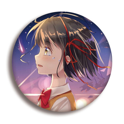 

Your Name Animation Around Cartoon Brooch Pin Pins Badge Accessories For Clothes Backpack Decoration Best Gift for Anime Fans Gift