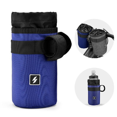 

Bike Bicycle Handlebar Water Holder Bike Handlebar Bottle Bag Insulated Cup Drink Snack Holder