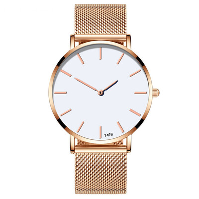 

Gobestart Luxury Watches Quartz Watch Stainless Steel Dial Casual Bracele Watch