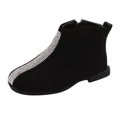

Baby Children Warm Girls Pearls Sneaker Boots Kids Baby Casual Shoes