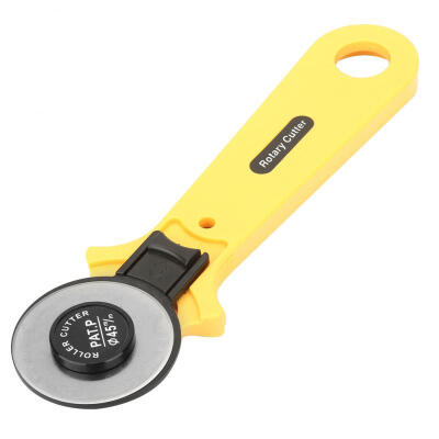 

Greensen 45mm Rotary Cutter Fabric Leather Cutting Tool Homemade Craft Sewing Accessory