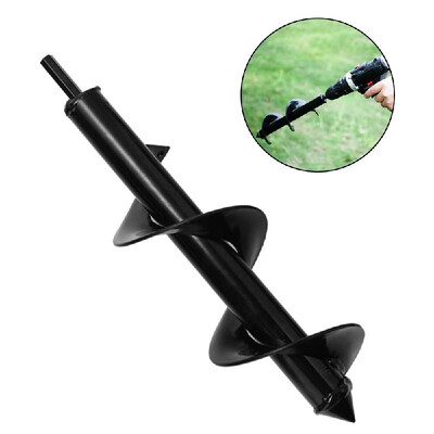 

Household Professional Garden Auger Spiral Drill Bit Drilling Tool Accessories for Planting Bedding Bulbs Seedlings