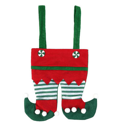 

Santa Claus Christmas Candy Bag Elf Pants Pocket Home Party Gift Decor