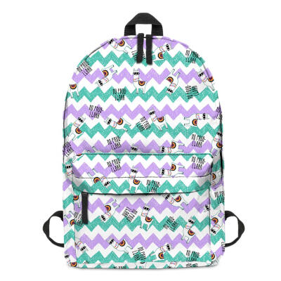 

Preppy Women Backpack Schoolbags 3D Print Fashion for Teenage Girls Bookbag