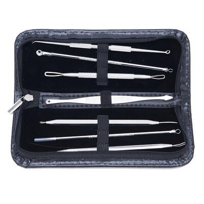 

Stainless Steel Acne Needle 7 Complete Set of Beauty Tools
