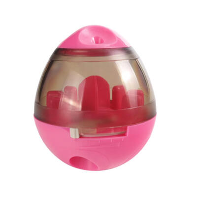 

Pet Food Ball Interactive Dispense Tumbler Dogs Cats Training Feeding Bowl