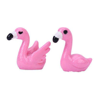 

2pcs Resin Couple Birds Artificial Miniature Figurines Desktop Ornaments