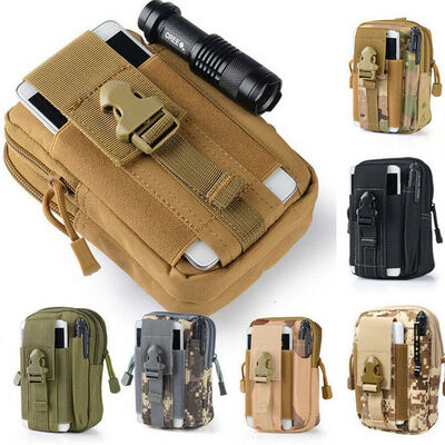 

Tactical Pouch Molle Hunting Bags Belt Waist Bag Military Fanny Pack Mini Bags