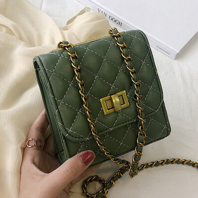 

Mini bag female 2019 summer new wave Korean version of Joker slung small diamond chain bag shoulder bag