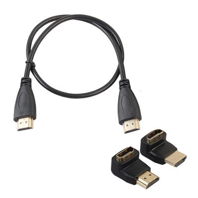 

HDMI Cable Male to Male V14 HD 1080P90 270 degree Adapter For 3D DVD HDTV