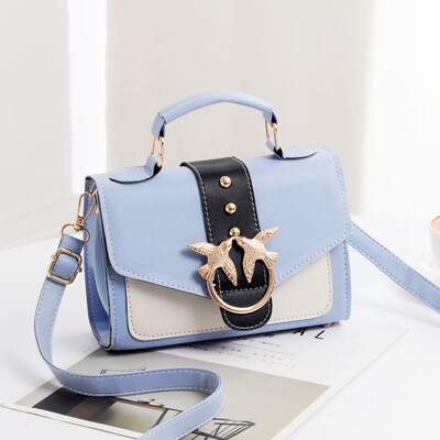

2019 spring&summer new womens bag cool Korean fashion small square bag trend shoulder Messenger bag for