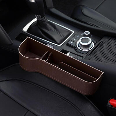 

Car Seat Crevice Storage Box Grain Organizer Gap Slit filler Holder For Wallet Phone Coins Cigarette Slit Pocket accessories