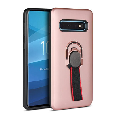 

Magnetic Car Mount Case Samsung Galaxy S10 Phone Ring Holder Cover Samsung S10 SM-G973FDS SM-G973X Hybrid TPU Case Covers 61"