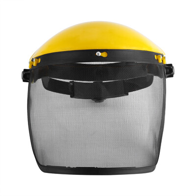 

Mesh Visor Helmet HatMesh Visor HelmetSafety Helmet Hat with Full Face Mesh Visor for Logging Brushcutter Forestry Protection