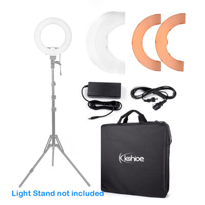 

12" 180Pcs LED Dimmable Photo Video Continuous Ring Light Kit Carry Bag US