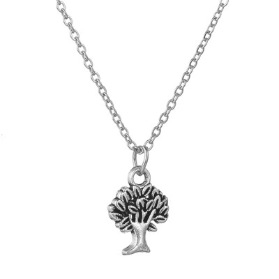 

Trendy Cute Best Friends Pendant Necklace Stars Life Tree Heart Necklace For Women Girl Silver Chain BFF Friendship Jewelry Gift