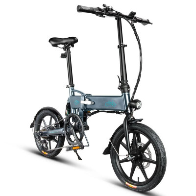 

16 Inch Variable Speed Folding Power Assist Eletric Bicycle Moped E-Bike 250W Brushless Motor 36V 78AH