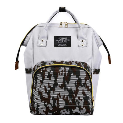 

Camouflage Backpacks Mommy Maternity Nappy Bags Big Travel Nursing Baby Bag