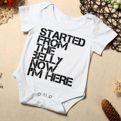 

Infant Kids Baby Boy Letters Printing Romper Jumpsuit Teddy Outfits Clothes 70