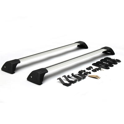 

Ktaxon 2 Roof Rack Rail Carries Bike Kayak Ski Snowboard Luggage Cross Bar with Lock