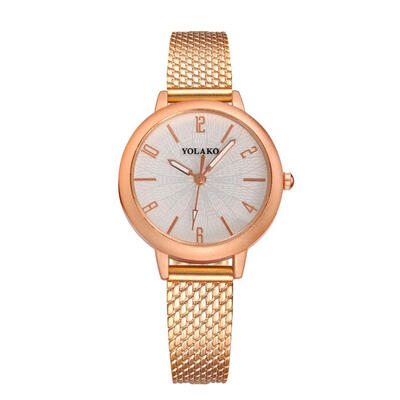 

2018 Beautiful Luxury Simple Ladies WristWatch Business Temperament Fashionable Wrist Leather Souvenir womens quartz watch D