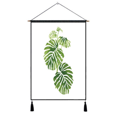 

Toponeto Unframed Banana Leaf Oil Painting Print Picture Home Wall Room Wall Hanging