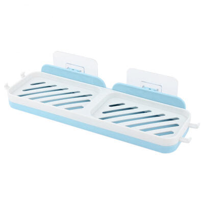 

Greensen Wall Mounted Draining Soap Dish Double Layer Soap Holder Container