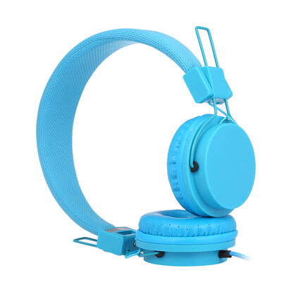 

EP05 Wired On-ear Headphone with Mic 35mm AUX In-line Foldable & Portable High-fidelity DJ Kids Headset Suitable for Laptop Smart
