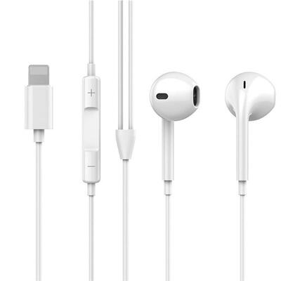 

Bluetooth Wired Earphones Stereo In Ear Headphones with Mic for iPhone 8 7 Plus X XR  Max