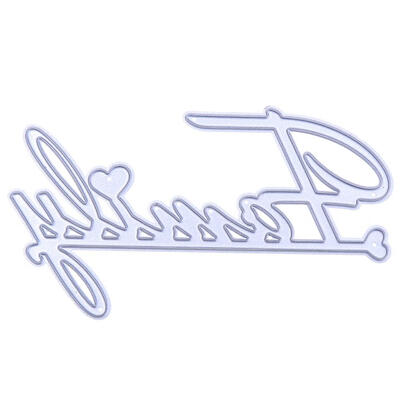 

Family DIY Craft Embossing Cutting Dies Stencils Scrapbook Album Card Gift