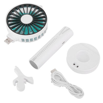 

Greensen 1Pc Multifunctional Handheld Mini Fan USB Rechargeable Portable Mirror Desktop Fans