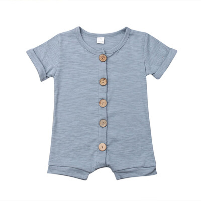 

Newborn Kids Infant Baby Boy Girl Cotton Romper Bodysuit Jumpsuit Outfit Clothes Solid