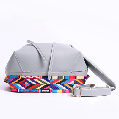 

JHD fashion ladies bucket bag shoulder messenger bucket bucket mother bag color shoulder strap shoulder bag