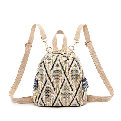 

Travel bag lady bag summer fresh straw woven Single Shoulder Bag Beach Bag Handbag Backpack