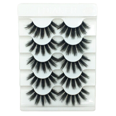 

〖Follure〗Sexy Party 3D False Eyelashes Lashes Voluminous Eye Lashes 5 Pair Makeup Lashes