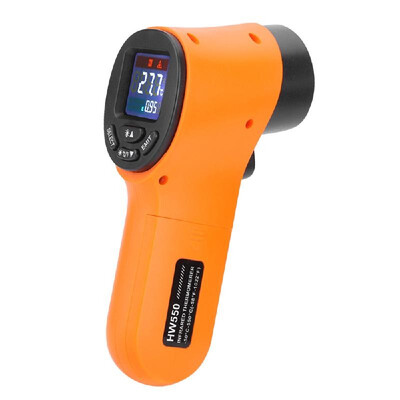

Non-contact Surface Industrial Temperature Tester Infrared Digital CF Selection LCD Display Imager pyrometer Test-tool