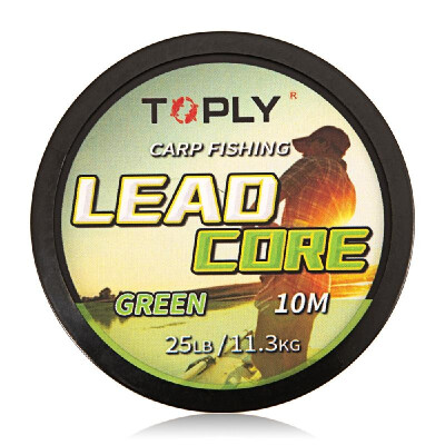 

10M Fishing Leadcore Line Braided Trolling Line Carp Fishing PE Line 25LB 35LB 45LB 60LB