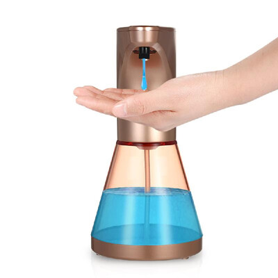 

Automatic Soap Dispenser Touchless Liquid Shampoo Shower Gel Lotion Auto Dispenser Infrared Motion Sensor for Bathroom Restroom W