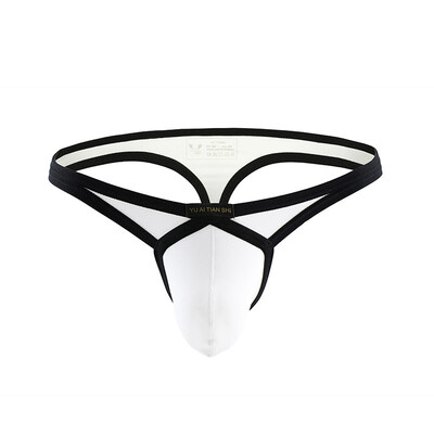 

Mens G-string Jock Strap Briefs Open Butt Underpants O Ring Enhancer Underwear